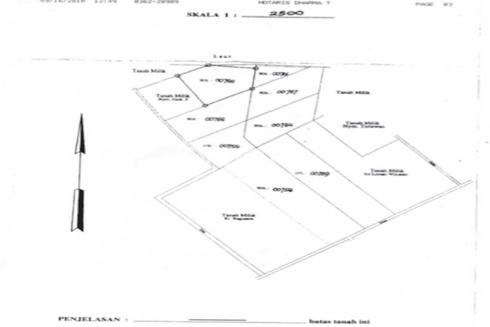 Dijual Tanah 56400m2 di Singaraja, Buleleng Dijual Tanah 56400m2 di Singaraja, Buleleng