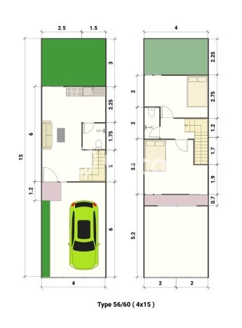 Jual Rumah Modern 2 KT di Gununganyar, Surabaya Jual Rumah Modern 2 KT di Gununganyar, Surabaya