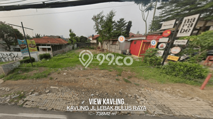 Tanah Kavling Dijual di Jakarta Selatan dengan Spesifikasi 738m2 Tanah Kavling Dijual di Jakarta Selatan dengan Spesifikasi 738m2