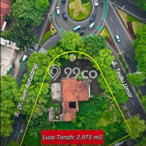Kavling Tanah Dijual di Menteng, Jakarta Pusat, Luas 2975m2 Area Strategis Kavling Tanah Dijual di Menteng, Jakarta Pusat, Luas 2975m2 Area Strategis