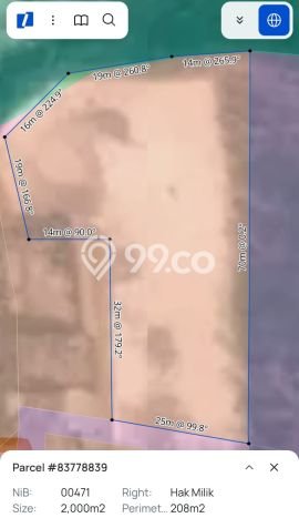Lahan Dijual Lokasi Strategis di Badung dengan Luas 2000m2 Lahan Dijual Lokasi Strategis di Badung dengan Luas 2000m2