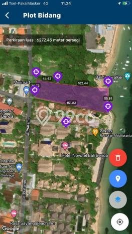 Untuk Dijual Tanah di Badung, Luas 6630m2 SHM Untuk Dijual Tanah di Badung, Luas 6630m2 SHM