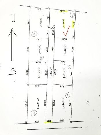 Tanah Investasi Dijual di Badung Punya Luas 553m2 Tanah Investasi Dijual di Badung Punya Luas 553m2