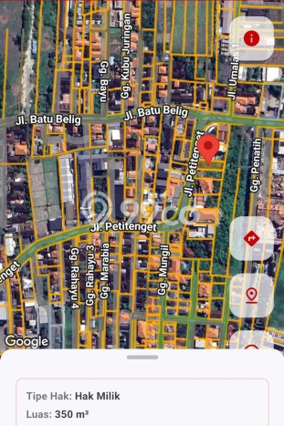 Dijual Tanah di Badung, Luas 350m2 SHM Dijual Tanah di Badung, Luas 350m2 SHM