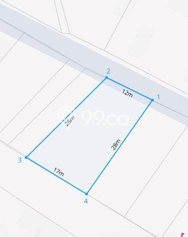 Dijual Tanah 400m2 di Canggu, Badung Dijual Tanah 400m2 di Canggu, Badung