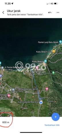 Tanah Investasi Dijual di Badung Punya Luas 553m2 Tanah Investasi Dijual di Badung Punya Luas 553m2