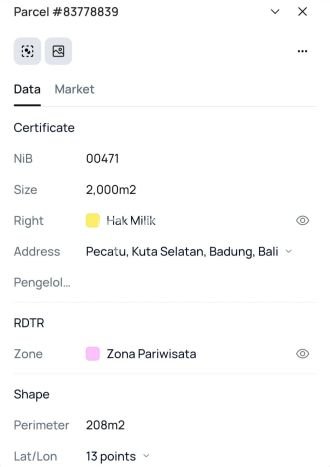 Lahan Dijual Lokasi Strategis di Badung dengan Luas 2000m2 Lahan Dijual Lokasi Strategis di Badung dengan Luas 2000m2