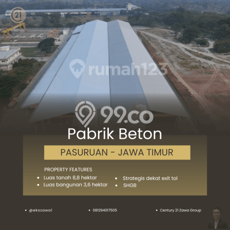 Unit Pabrik Strategis di Nguling, Pasuruan Potensi Bisnis Besar Unit Pabrik Strategis di Nguling, Pasuruan Potensi Bisnis Besar