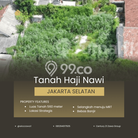 Tanah Dijual Lokasi Cilandak Jakarta Selatan - Tanah Dijual Lokasi Cilandak Jakarta Selatan -