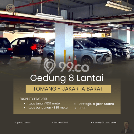 Unit Kantor Dijual di Jakarta Barat LT 1537m2 & LB 4885m2 Unit Kantor Dijual di Jakarta Barat LT 1537m2 & LB 4885m2