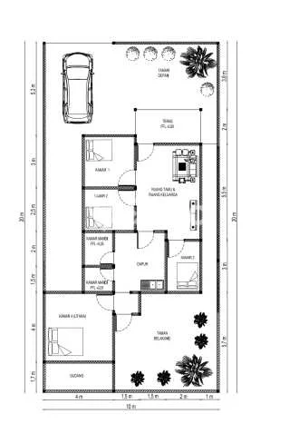 Jual Rumah Modern 3 KT di Depok I, Depok Jual Rumah Modern 3 KT di Depok I, Depok
