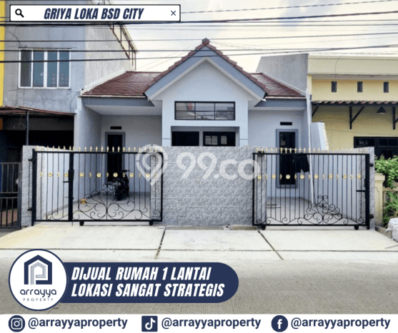 Rumah Modern 4 KT di BSD Tangerang Rumah Modern 4 KT di BSD Tangerang