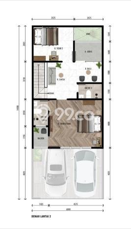 For Sale Hunian Rumah Nyaman 3 Kamar di BSD, Tangerang For Sale Hunian Rumah Nyaman 3 Kamar di BSD, Tangerang