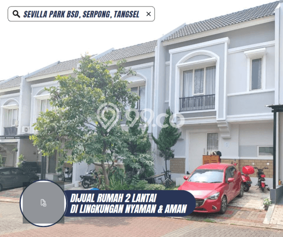 Rumah Modern Cantik 2 Kamar Bisa Langsung Pindah di Serpong Rumah Modern Cantik 2 Kamar Bisa Langsung Pindah di Serpong