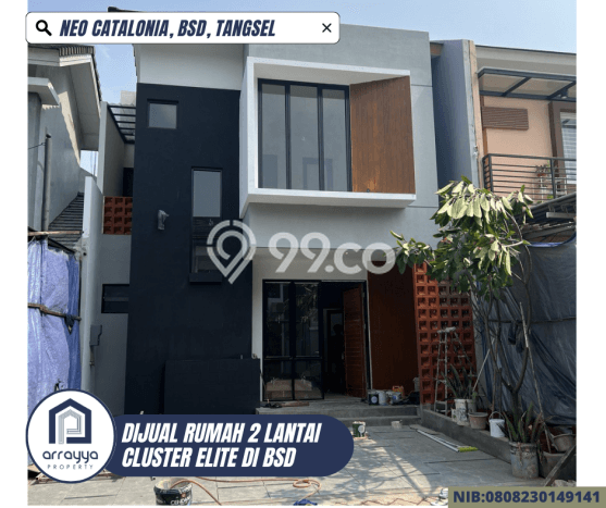 Rumah Strategis Modern Lb 150m2 di Serpong, Tangerang Selatan Rumah Strategis Modern Lb 150m2 di Serpong, Tangerang Selatan