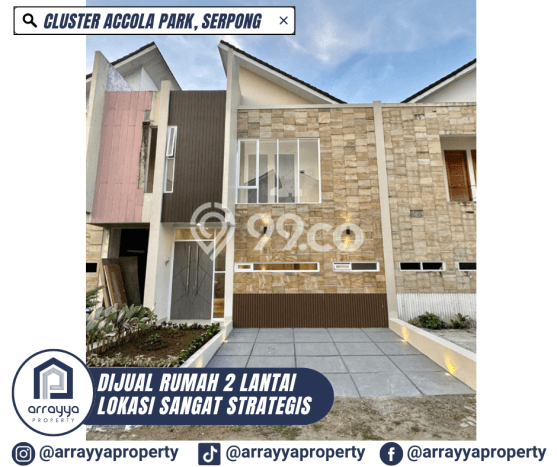 Rumah Luas Asri 3 KT Siap Pakai di BSD Tangerang Rumah Luas Asri 3 KT Siap Pakai di BSD Tangerang
