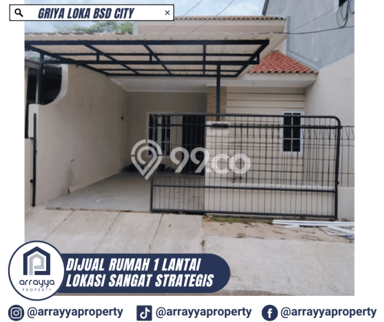 Dijual Hunian Rumah Nyaman 4 Kamar di BSD, Tangerang Dijual Hunian Rumah Nyaman 4 Kamar di BSD, Tangerang