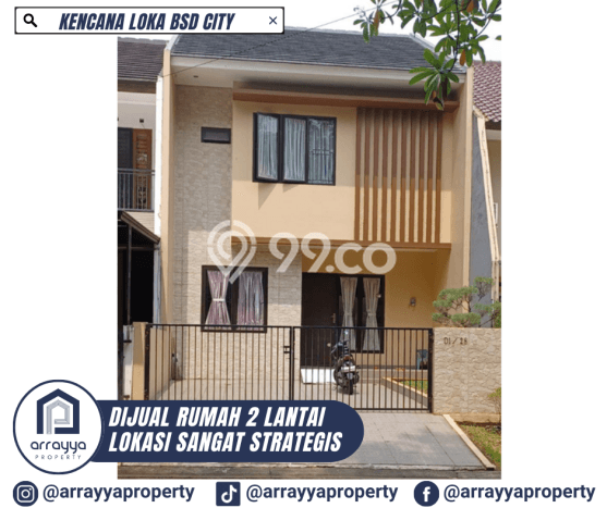 For Sale Hunian Rumah Terawat 4 KT di BSD, Tangerang For Sale Hunian Rumah Terawat 4 KT di BSD, Tangerang