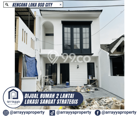 Rumah Luas Asri 3 KT Siap Huni di BSD Tangerang Rumah Luas Asri 3 KT Siap Huni di BSD Tangerang