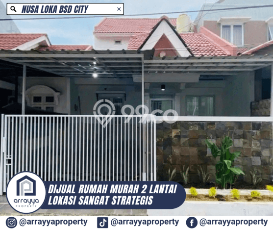 Dijual Rumah Eksklusif 2 KT di BSD, Tangerang Dijual Rumah Eksklusif 2 KT di BSD, Tangerang
