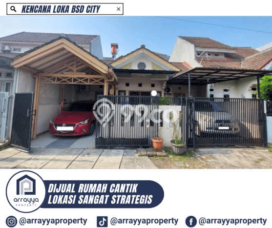 Rumah Modern 3 KT di BSD Tangerang Unfurnished Rumah Modern 3 KT di BSD Tangerang Unfurnished