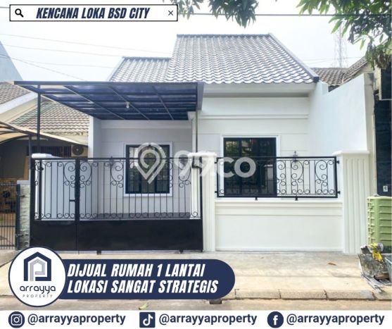Rumah Modern 3 KT di BSD Tangerang Rumah Modern 3 KT di BSD Tangerang