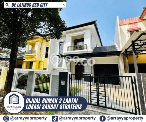 Rumah Elit Modern Siap Huni di BSD Delatinos Tangerang Rumah Elit Modern Siap Huni di BSD Delatinos Tangerang