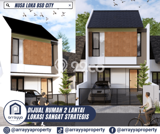 Rumah Modern 4 KT di BSD Tangerang Rumah Modern 4 KT di BSD Tangerang