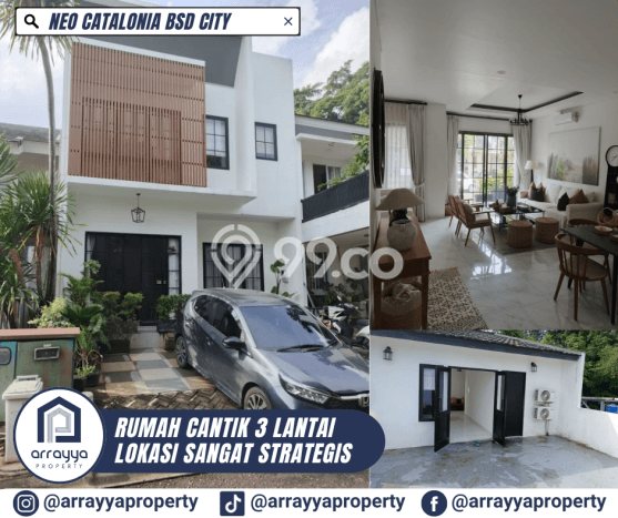 Dijual Hunian Mewah dengan Fasilitas Sekitar Komplit di BSD, Tangerang Selatan Dijual Hunian Mewah dengan Fasilitas Sekitar Komplit di BSD, Tangerang Selatan