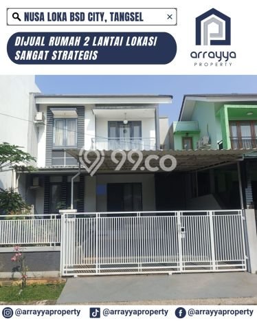 Jual Rumah Bagus Siap Huni LB 130m2 di BSD, Tangerang Selatan Jual Rumah Bagus Siap Huni LB 130m2 di BSD, Tangerang Selatan