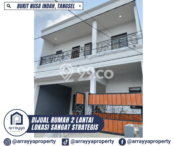 Rumah Strategis Minimalis Lb 170m2 di Serpong, Tangerang Selatan Rumah Strategis Minimalis Lb 170m2 di Serpong, Tangerang Selatan