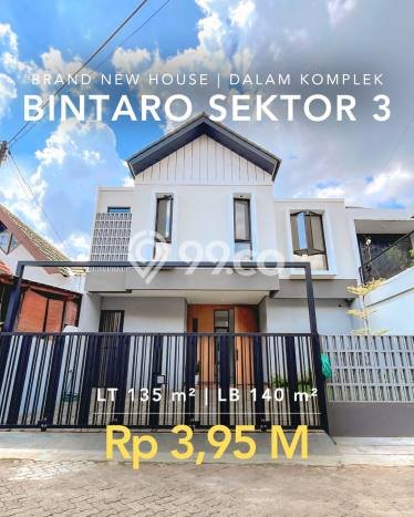 Rumah Murah LT 135m2 di Bintaro Lingkungan Asri Rumah Murah LT 135m2 di Bintaro Lingkungan Asri