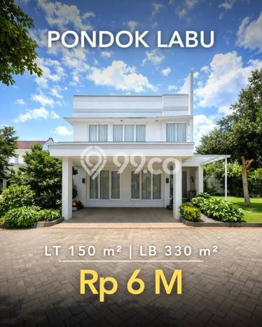 For Sale! Premium House LT 150m2 Desain Modern di Pondok Labu For Sale! Premium House LT 150m2 Desain Modern di Pondok Labu