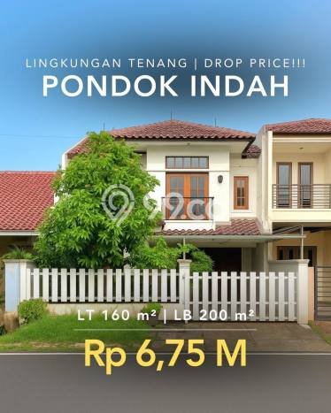 Rumah Elit Modern Tanpa Renovasi di Pondok Indah Jakarta Selatan Rumah Elit Modern Tanpa Renovasi di Pondok Indah Jakarta Selatan