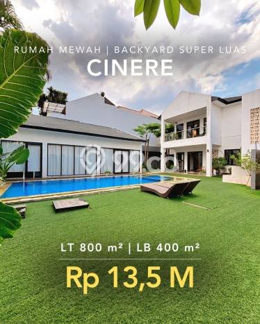 Rumah Elit LB 400m2 Siap Pakai Desain Elegan di Cinere, Jakarta Selatan Rumah Elit LB 400m2 Siap Pakai Desain Elegan di Cinere, Jakarta Selatan