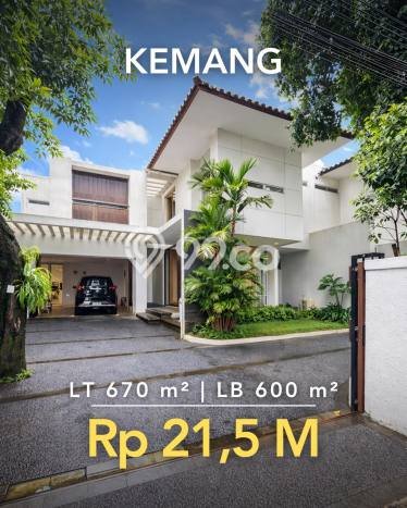 Ready to Use! Premium House LT 670m2 Desain Modern di Kemang Ready to Use! Premium House LT 670m2 Desain Modern di Kemang