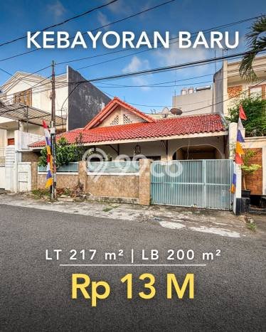 Hunian Mewah Siap Huni LT 217m2 di Kebayoran Baru, Jakarta Selatan Hunian Mewah Siap Huni LT 217m2 di Kebayoran Baru, Jakarta Selatan
