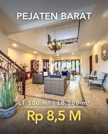 Dijual Rumah Mewah Megah Dengan View Eksklusif di Pejaten, Jakarta Selatan Dijual Rumah Mewah Megah Dengan View Eksklusif di Pejaten, Jakarta Selatan