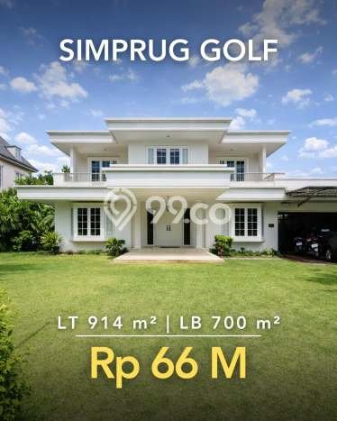 For Sale! Luxury House LT 914m2 Desain Modern di Simprug For Sale! Luxury House LT 914m2 Desain Modern di Simprug