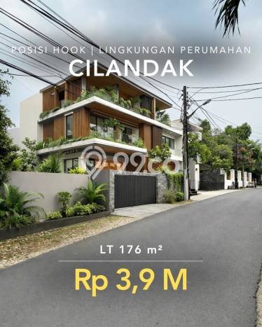 Tanah di Cilandak, Jakarta Selatan Luas 176m2 Dijual Segera Tanah di Cilandak, Jakarta Selatan Luas 176m2 Dijual Segera