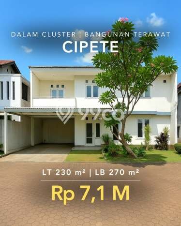 Jual Rumah Mewah Elegan Dengan View Eksklusif di Cipete, Jakarta Selatan Jual Rumah Mewah Elegan Dengan View Eksklusif di Cipete, Jakarta Selatan