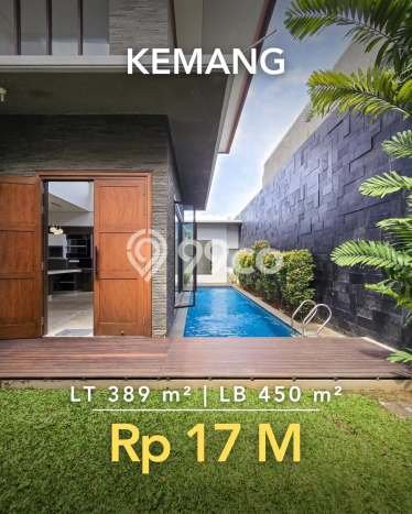 Ready to Use! Luxury House LT 389m2 Desain Elegan di Kemang Ready to Use! Luxury House LT 389m2 Desain Elegan di Kemang