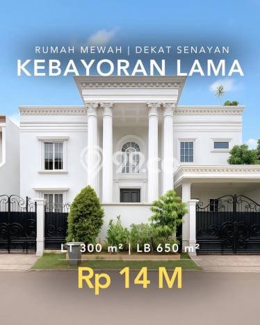 Siap Huni Rumah Mewah 6 Kamar di Kebayoran Lama Dekat ke Mana Saja Siap Huni Rumah Mewah 6 Kamar di Kebayoran Lama Dekat ke Mana Saja
