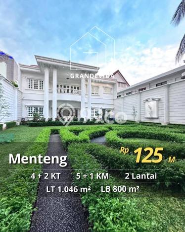 Rumah Mewah Siap Huni LT 1045m2 di Menteng, Jakarta Pusat Rumah Mewah Siap Huni LT 1045m2 di Menteng, Jakarta Pusat