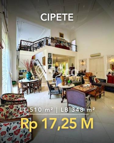 Rumah Elit Modern Tanpa Renovasi di Cipete Jakarta Selatan Rumah Elit Modern Tanpa Renovasi di Cipete Jakarta Selatan