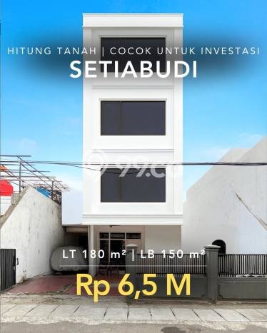 Rumah Mewah LB 150m2 Siap Huni Desain Elegan di Setiabudi, Jakarta Selatan Rumah Mewah LB 150m2 Siap Huni Desain Elegan di Setiabudi, Jakarta Selatan