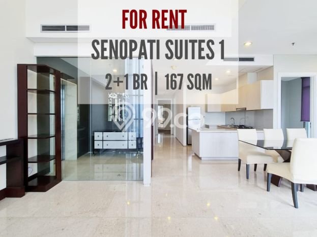 Hunian Apartemen Sewa Siap Huni di SCBD Jakarta Selatan dengan 2 KT / 3 KM Hunian Apartemen Sewa Siap Huni di SCBD Jakarta Selatan dengan 2 KT / 3 KM