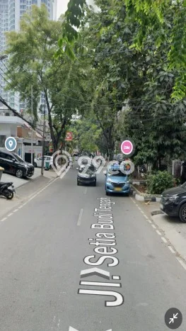 Tanah Strategis di Setiabudi, Luas 306m², Disewakan Tanah Strategis di Setiabudi, Luas 306m², Disewakan