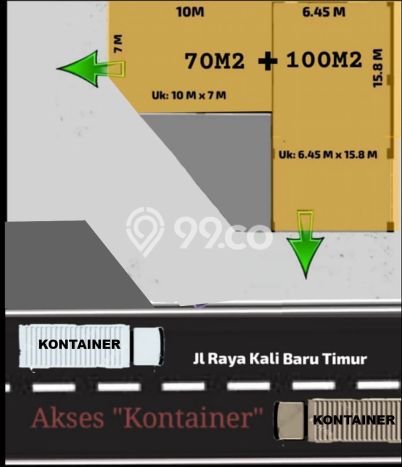 Gudang Disewa di Jakarta Barat dengan LB 30m2 Area Komersial Ramai Gudang Disewa di Jakarta Barat dengan LB 30m2 Area Komersial Ramai