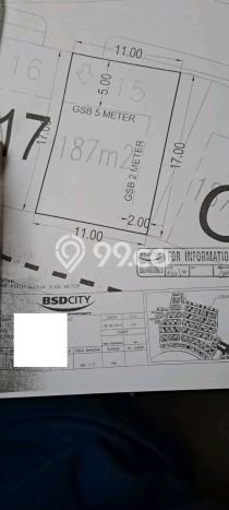 Tanah Kavling Dijual di BSD The Icon, Tangerang dengan Luas Tanah 187m2 Tanah Kavling Dijual di BSD The Icon, Tangerang dengan Luas Tanah 187m2